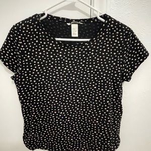 Black Polka Dot Shirt
